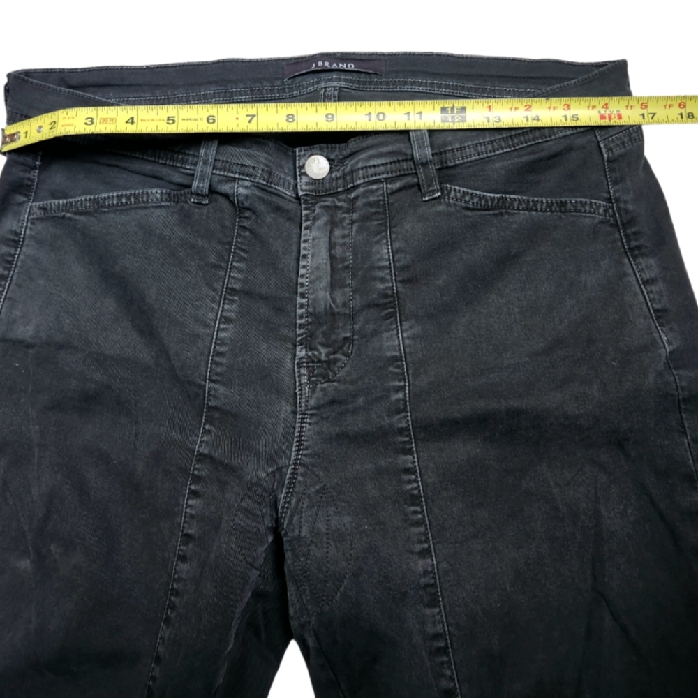 J Brand Jeans GINGER Mid Rise Skinny Cropped Chrome W31 L27 Womens - Picture 7 of 7